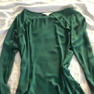 Loft green blouse